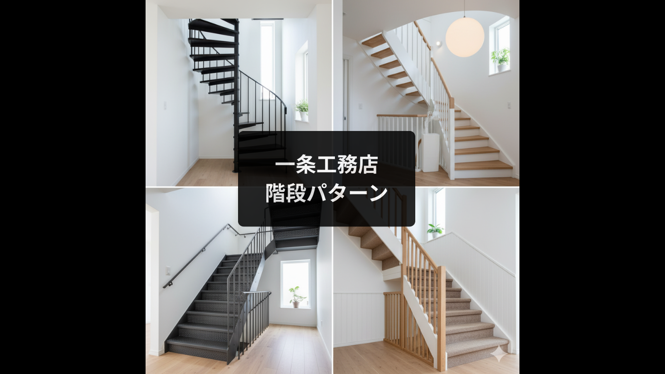 一条工務店 階段パターン
