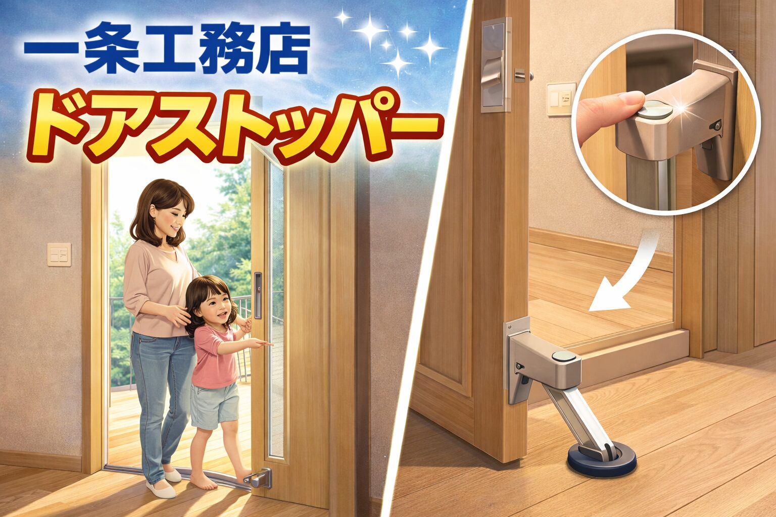 一条工務店 ドアストッパー